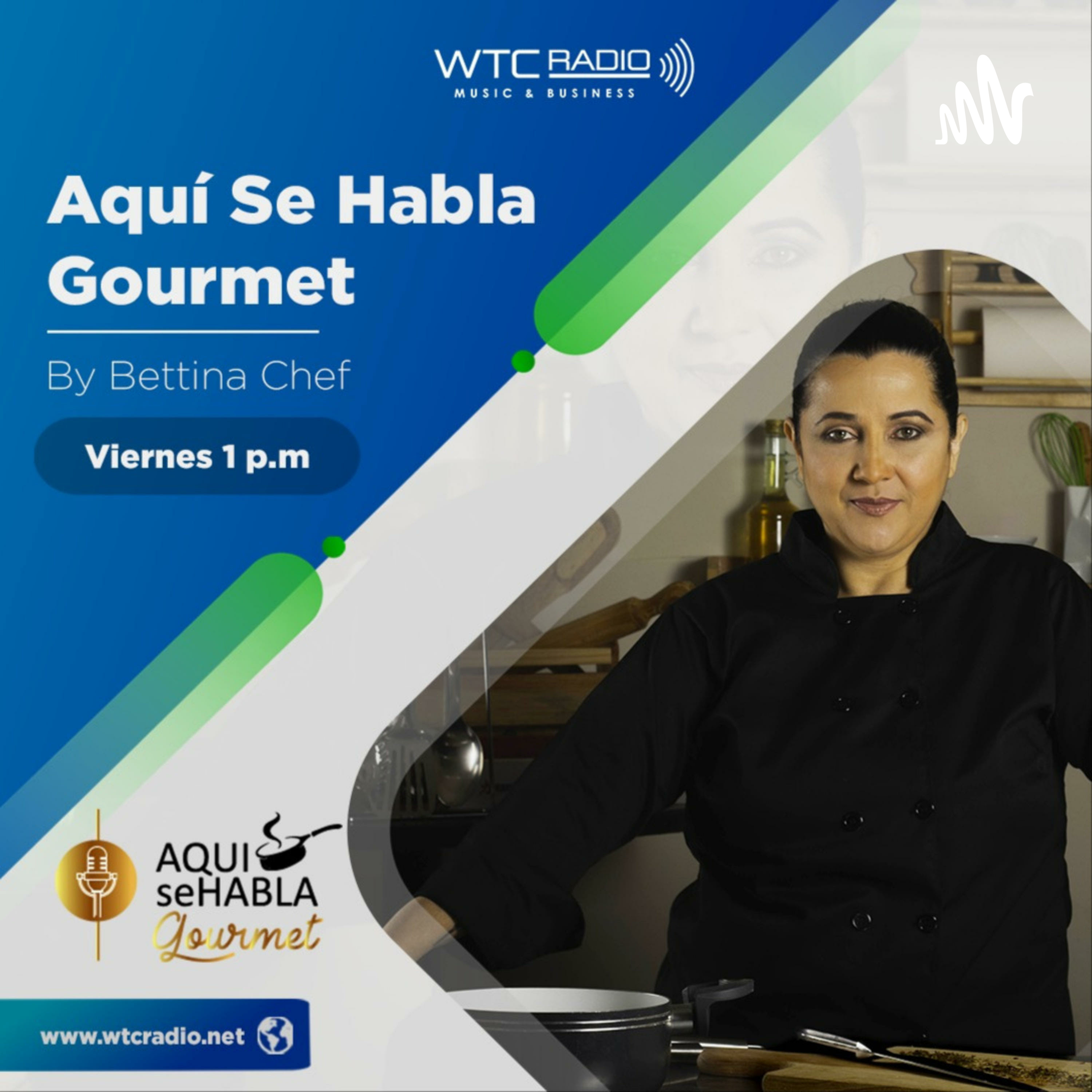 Programa, Aquí se Habla Gourmet conducido por Bettina Chef, zúcar Amargo Emprendimiento Navideños